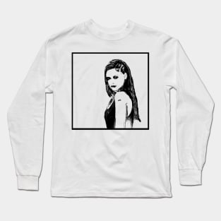 Woman portrait  75 Roxana Long Sleeve T-Shirt